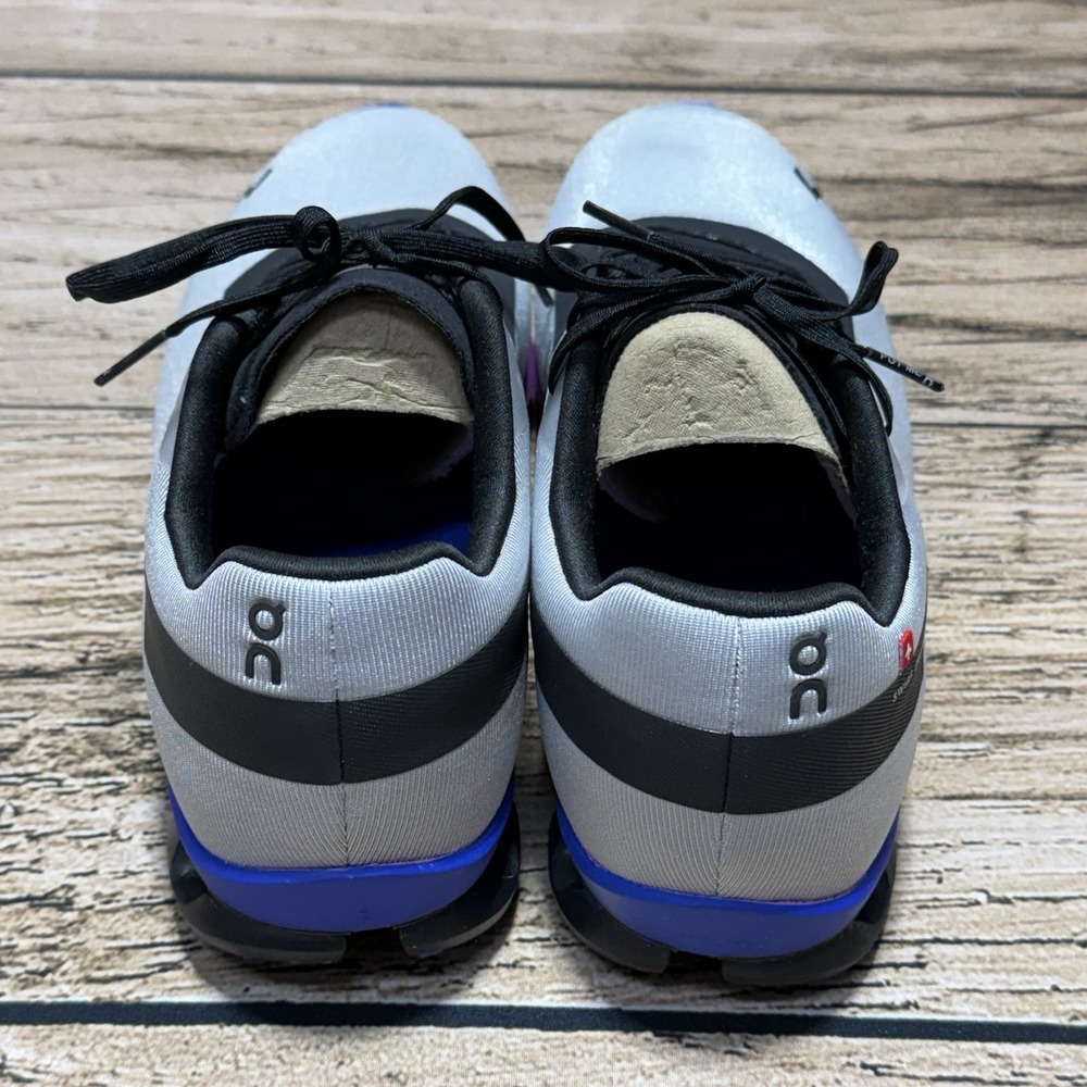 On Cloud Running Shoes Mens 9 Cloudflash Sensa Lunar Amethyst Silver NEW - Picture 8 of 10